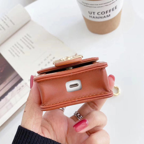 Designer AirPods Case Style  for 1 2 3 Pro Generation Magnetic Closure