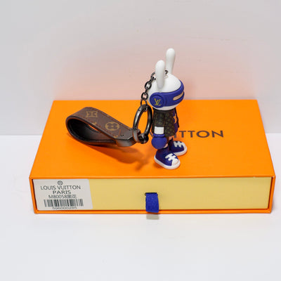 Luxury Stylish LV Rabbit Keychain Keyring Bag Charm