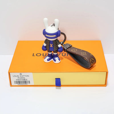 Luxury Stylish LV Rabbit Keychain Keyring Bag Charm