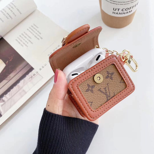 Designer AirPods Case Style  for 1 2 3 Pro Generation Magnetic Closure