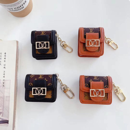 Designer AirPods Case Style  for 1 2 3 Pro Generation Magnetic Closure