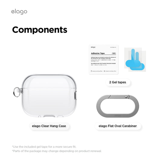 Clear Hang Case [4 Colors]