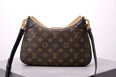 Accordion-Shaped Style Twin Handbags