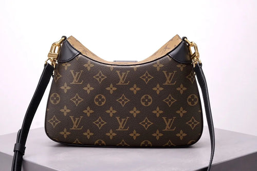Accordion-Shaped Style Twin Handbags