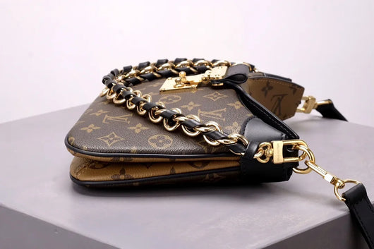 Accordion-Shaped Style Twin Handbags