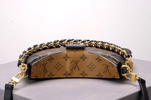 Accordion-Shaped Style Twin Handbags
