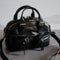 Black Calfskin Leather CD Bag