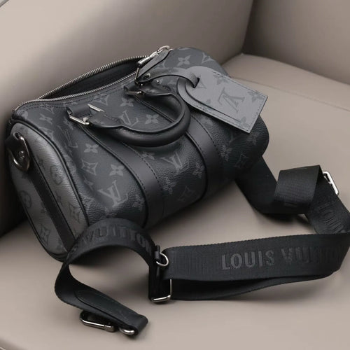 Black Monogram Men’s Bag