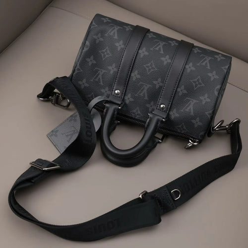 Black Monogram Men’s Bag