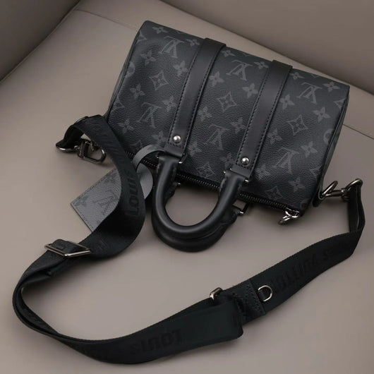 Black Monogram Men’s Bag