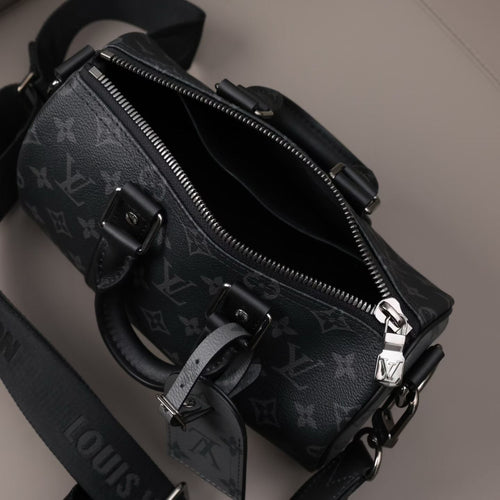 Black Monogram Men’s Bag