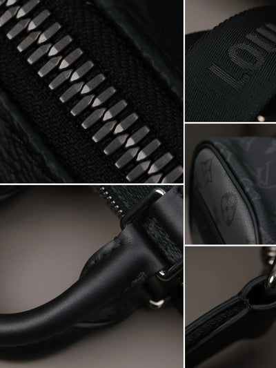 Black Monogram Men’s Bag