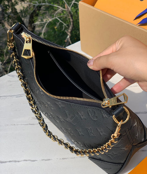 Boulogne Leather Croissant Bag