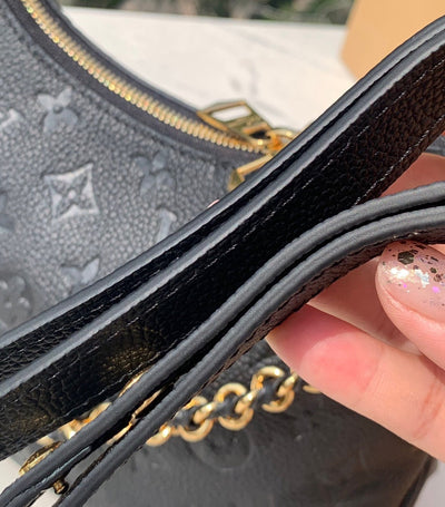 Boulogne Leather Croissant Bag
