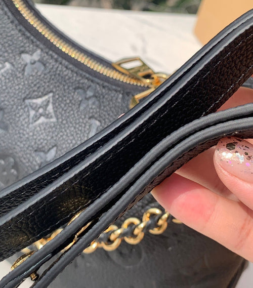 Boulogne Leather Croissant Bag