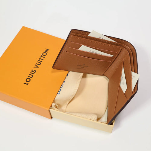 LV Monogram Bifold Wallet Brown