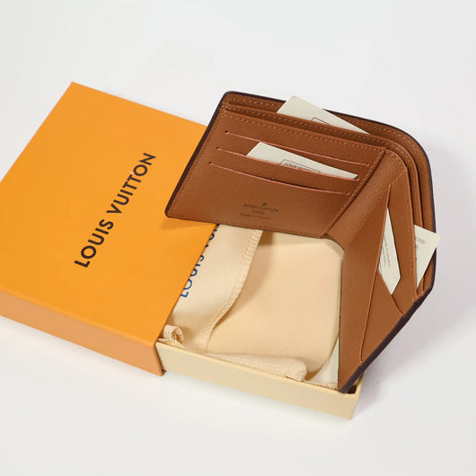 LV Monogram Bifold Wallet Brown