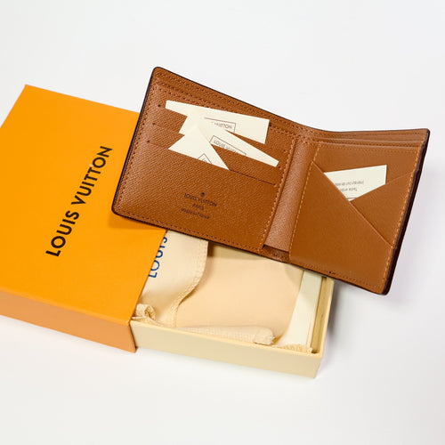 LV Monogram Bifold Wallet Brown