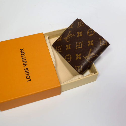 LV Monogram Bifold Wallet Brown