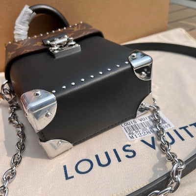 Brown Monogram Camera Box Bag