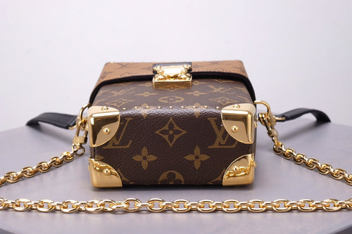 Brown Monogram Camera Box Bag