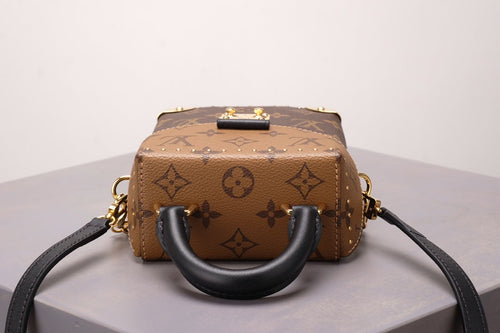 Brown Monogram Camera Box Bag