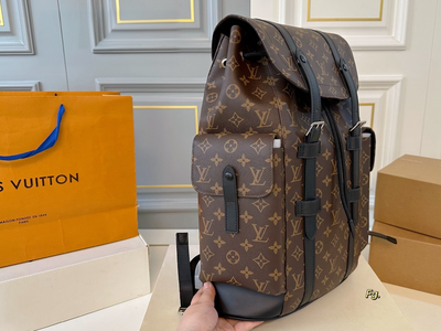 Brown Monogram LV Backpack