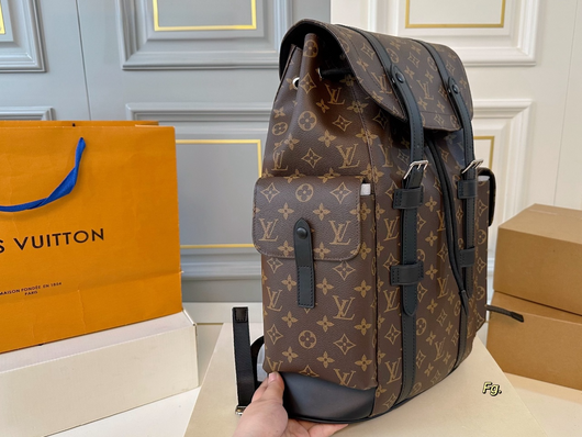 Brown Monogram LV Backpack