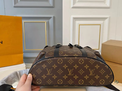 Brown Monogram LV Backpack