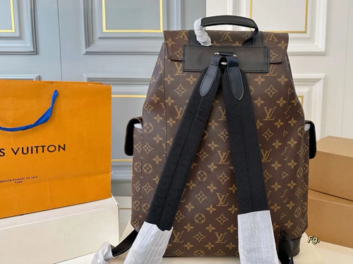 Brown Monogram LV Backpack