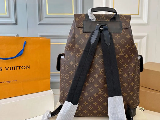 Brown Monogram LV Backpack
