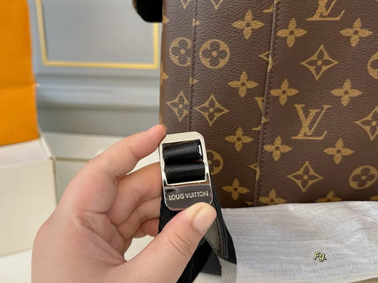 Brown Monogram LV Backpack