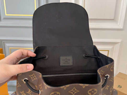Brown Monogram LV Backpack
