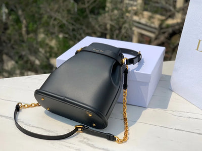 CEST All-Leather Bucket Bag