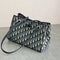 Classic Oblique Jacquard Fabric Handbag