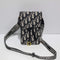Fabric Leather DR Crossbody Bag