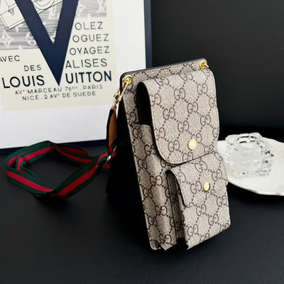 Designer Crossbody Universal Phone / AirPods Pouch
