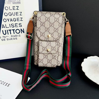 Designer Crossbody Universal Phone / AirPods Pouch