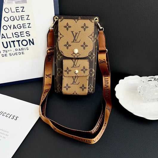 Designer Crossbody Universal Phone / AirPods Pouch