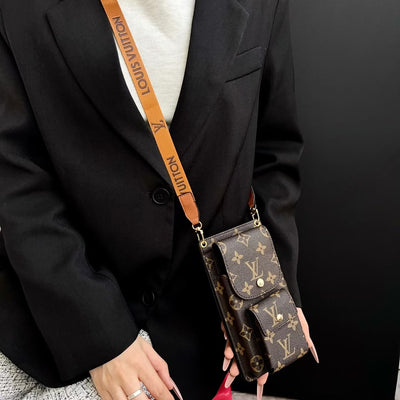 Designer Crossbody Universal Phone / AirPods Pouch