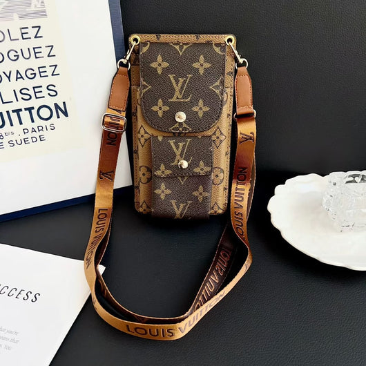 Designer Crossbody Universal Phone / AirPods Pouch