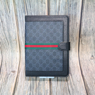 Folding GG iPad Case Cover with Kickstand Function