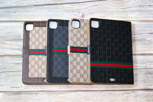 Folding GG iPad Case Cover with Kickstand Function
