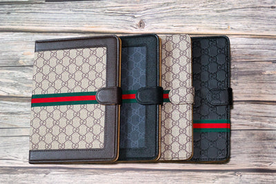 Folding GG iPad Case Cover with Kickstand Function