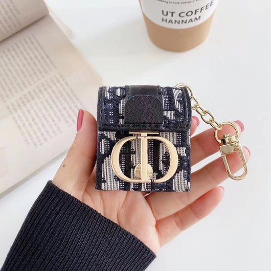 DR AirPod Case for 2-3-Pro Gen Fabric Leather