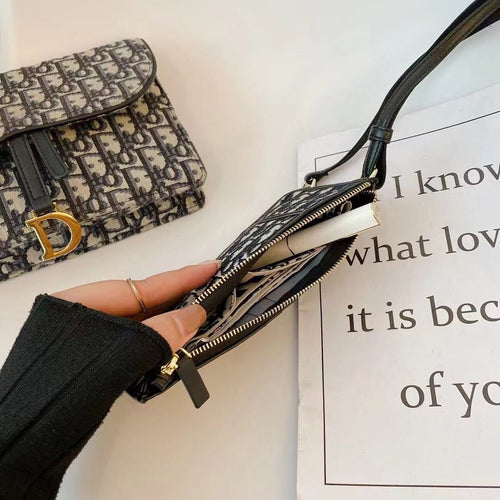 DR Crossbody Purse Mini Shoulder Bag Wallet Card Holder