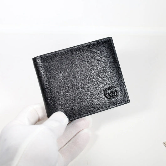 Men’s Classic Black Leather GG Wallet