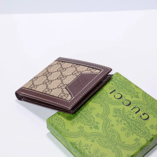 Diamond Canvas Bi Fold Wallet
