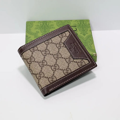 Diamond Canvas Bi Fold Wallet