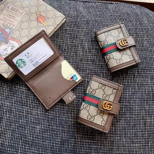 Designer GG Card Holder Mini Wallet